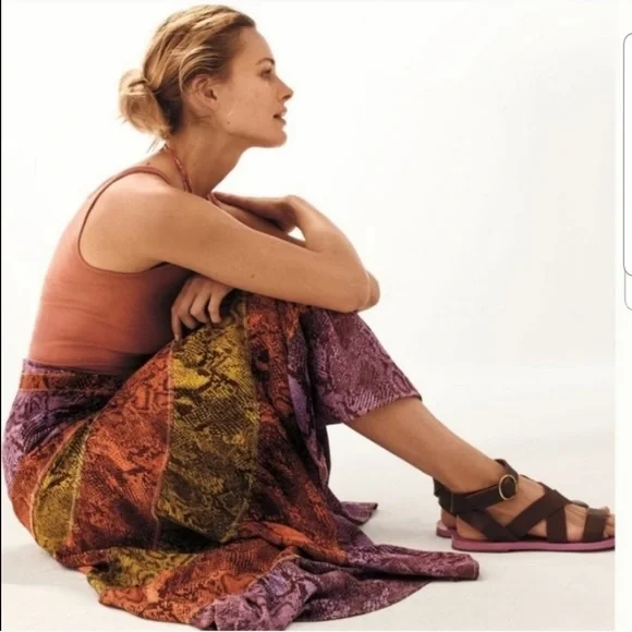 ANTHROPOLOGIE Colima Maxi Tiered Dress - Picture 8 of 12